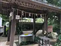 柏諏訪神社の手水舎