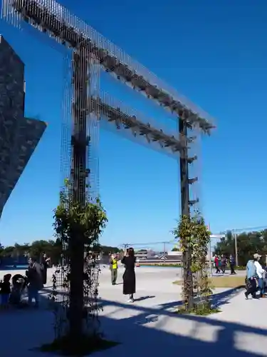 武蔵野坐令和神社の鳥居