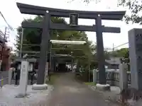 新井天神北野神社の鳥居