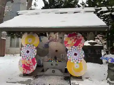 札幌諏訪神社の手水舎