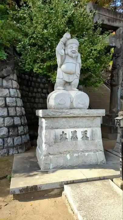 品川神社の像