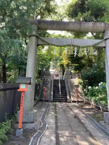 瀬田玉川神社の鳥居