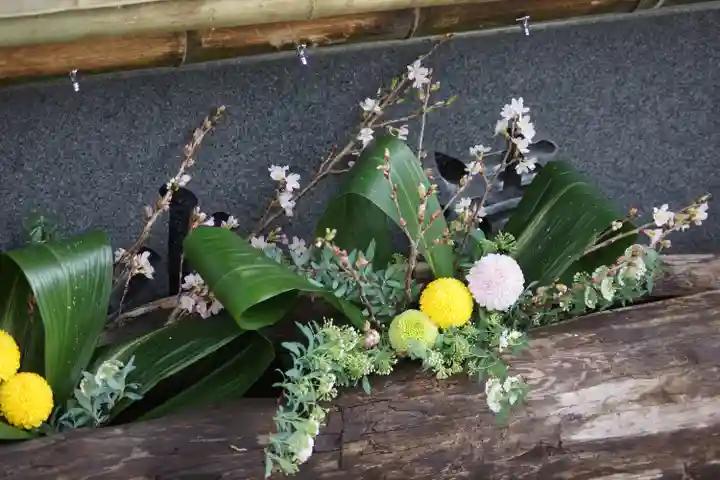 東海市熊野神社の手水舎