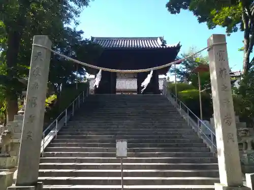 阿智神社の山門