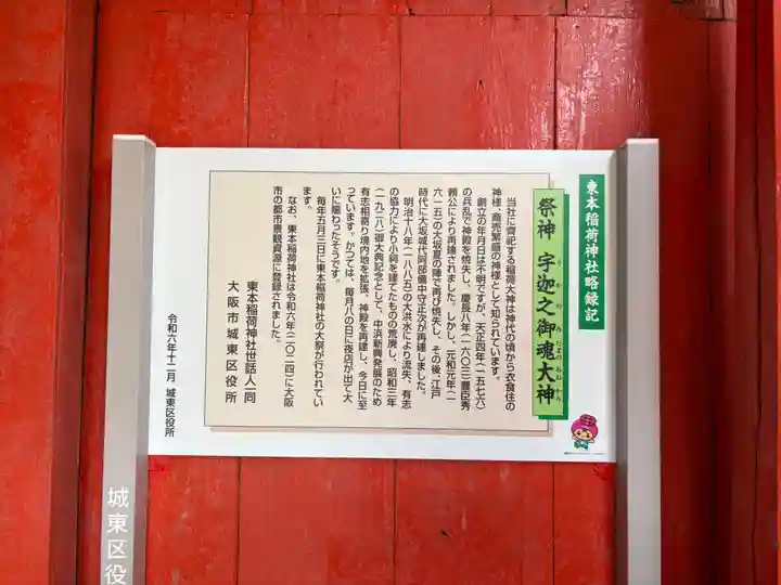 東本稲荷神社(大阪府)