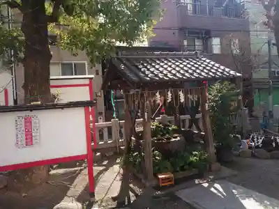矢先稲荷神社の手水舎