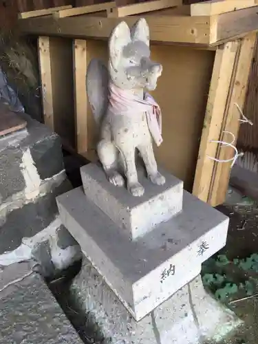 竹駒神社の狛犬