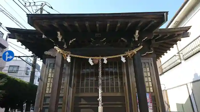 汐留稲荷神社の本殿