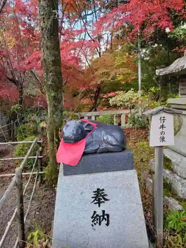 長岡天満宮の像