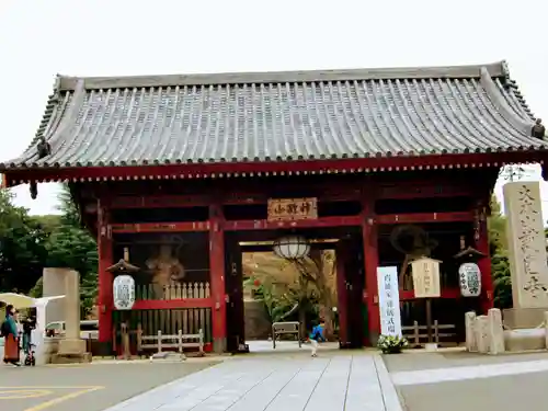 護国寺の山門・神門