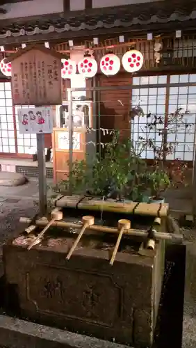 錦天満宮の手水舎