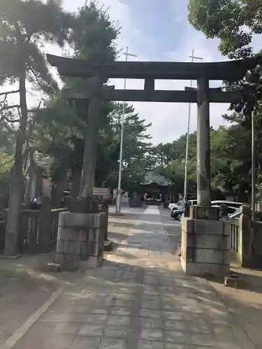 平塚三嶋神社の鳥居