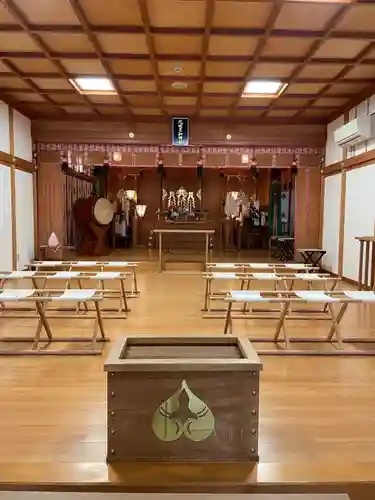 比佐豆知神社の本殿・本堂