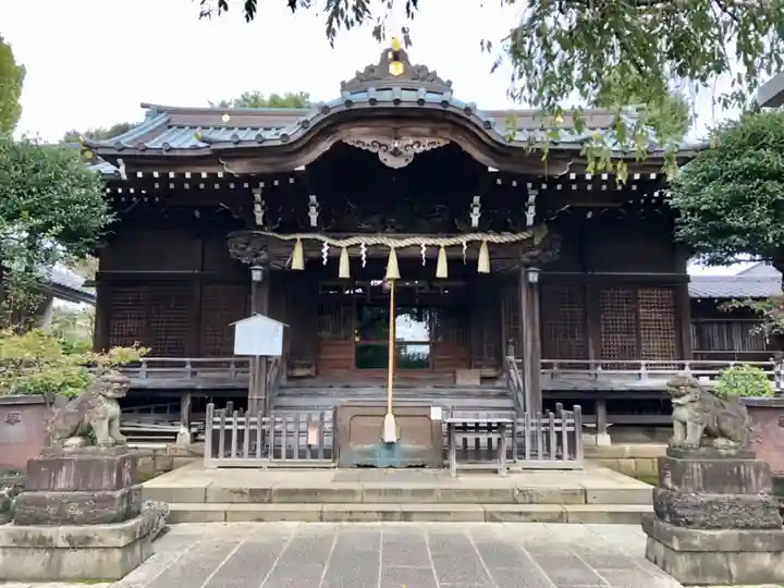 白山神社の本殿・本堂
