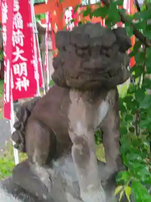 大江神社の狛犬