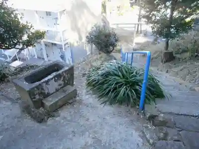山之神社の手水舎