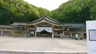 福岡縣護國神社の本殿・本堂