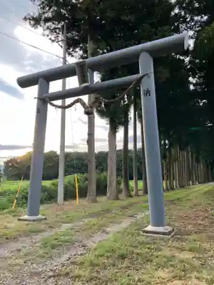 青木神社の鳥居