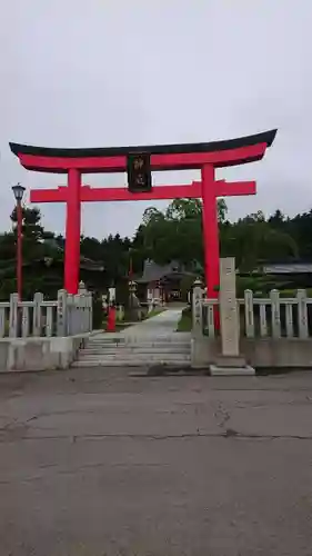 北海道東照宮の鳥居