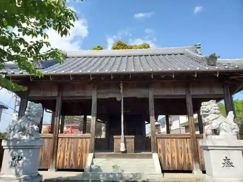 川北住吉神社の本殿・本堂
