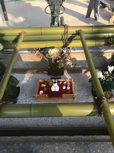 草津八幡宮の手水舎