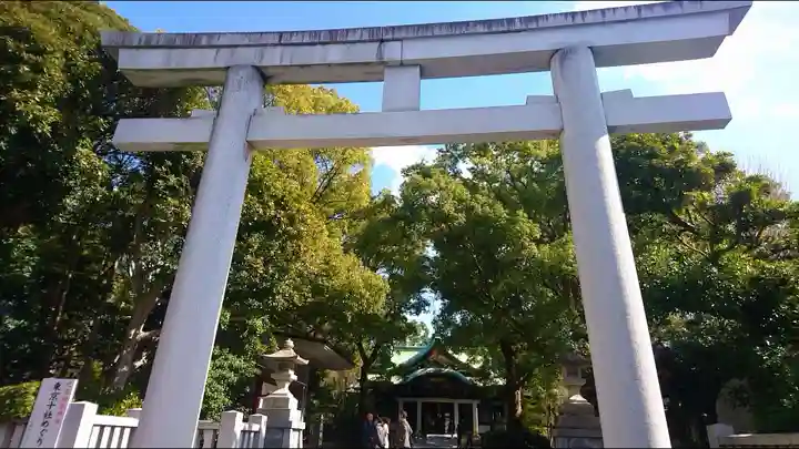 王子神社の鳥居