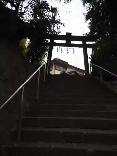 駒林神社の鳥居