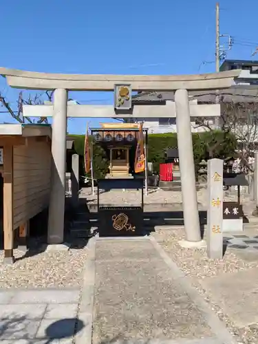 山田天満宮の鳥居