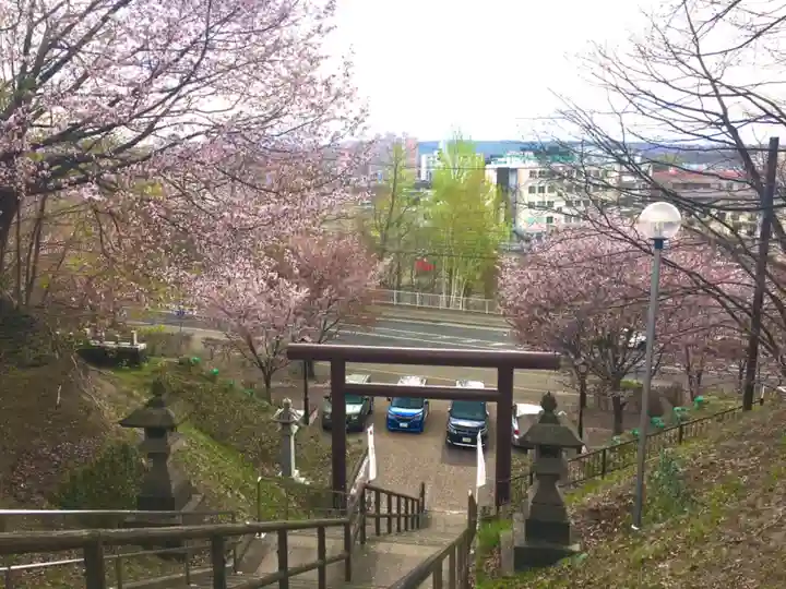厚別神社の鳥居