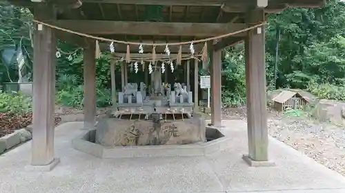 愛知縣護國神社の手水舎