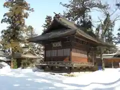 蠶養國神社の本殿