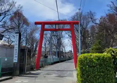 小室浅間神社の鳥居