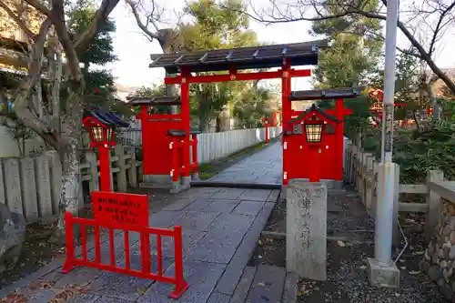 車折神社の鳥居