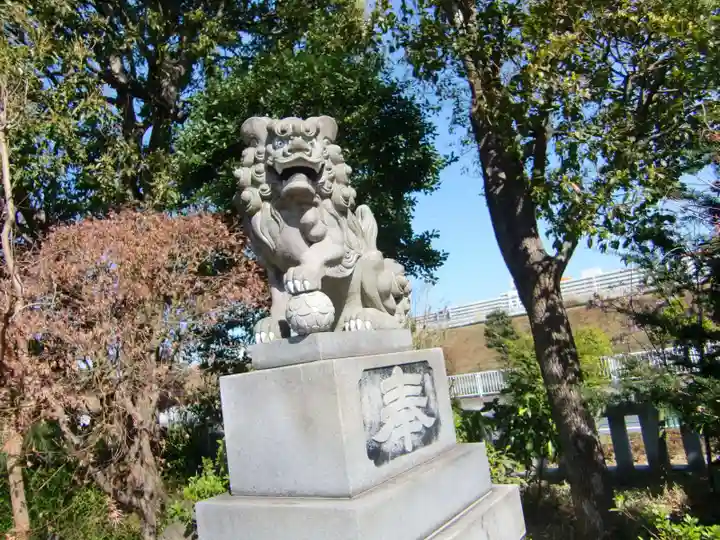 石濱神社の狛犬