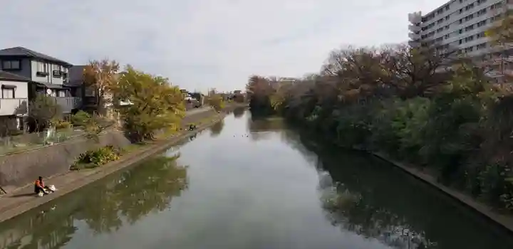 氷川神社の周辺