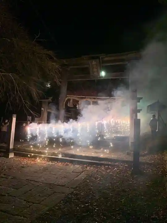 山家神社のお祭り