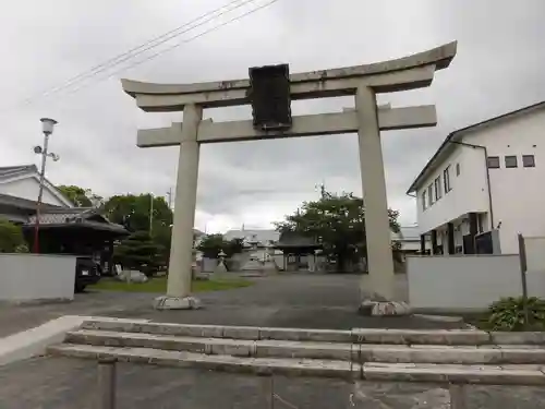 千代神社の鳥居