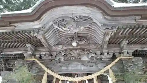 刈田嶺神社の芸術