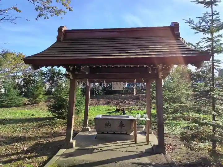 芽室神社の手水舎