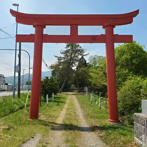 市渡稲荷神社の鳥居