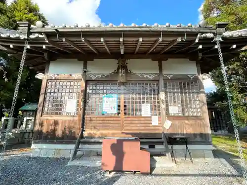 高角神田天白神社の本殿・本堂