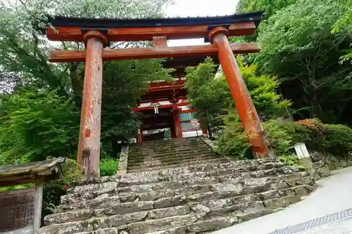 吉野水分神社の鳥居