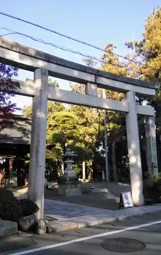 甲斐國一宮 浅間神社の鳥居