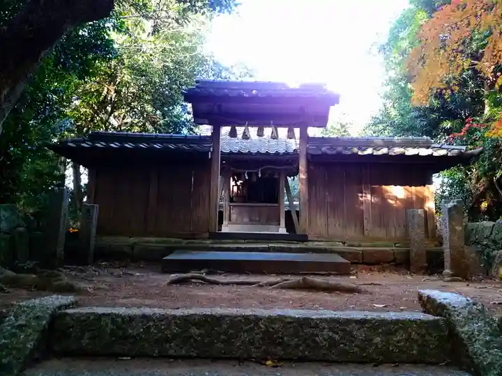 秋葉神社の本殿・本堂