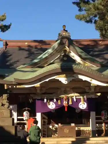 天沼八幡神社の本殿・本堂