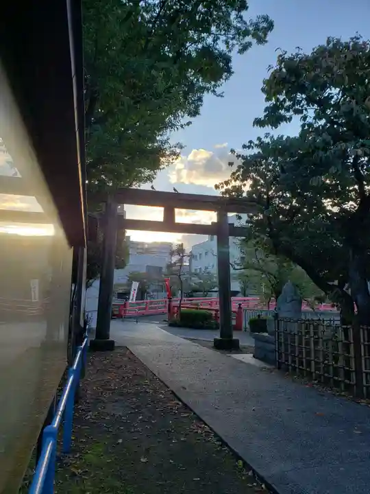 荏原神社の鳥居
