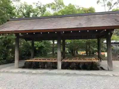 伊勢神宮外宮(豊受大神宮)の手水舎