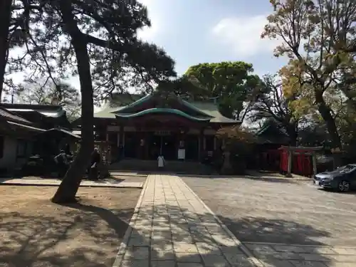 品川神社の本殿