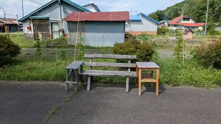 布部不動堂の庭園