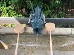 神吉八幡神社の手水